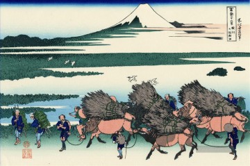 Provinz Kunst - ono shindon in der suraga Provinz Katsushika Hokusai Ukiyoe